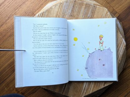 The Little Prince on Asteroid B-612 - 1943 The Little Prince by Antoine De Saint-Exupery