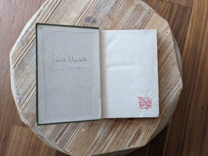 front pastedown and endpaper - Spun from Fact - Undated -Circa 1980s - The Pansy Books