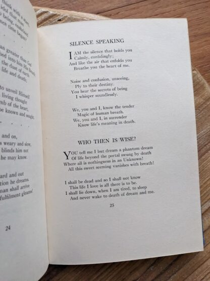 pages inside - 1944 Candled by Stars by Jean Percival Waddell - First Edition