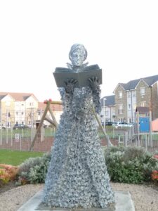 Athena - sculpted by Andy Scott - A memorial Statue in Prestopans Scotland