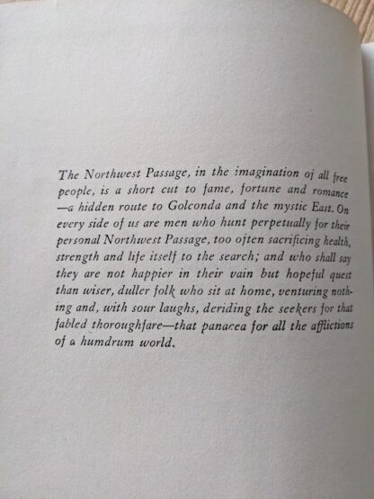 Pages inside - 1939 Northwest Passage by Kenneth Roberts