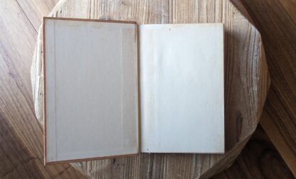 front pastedown and endpaper - 1942 A Book of Famous Dogs by Albert Payson Terhune